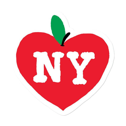 Big Apple Heart Sticker