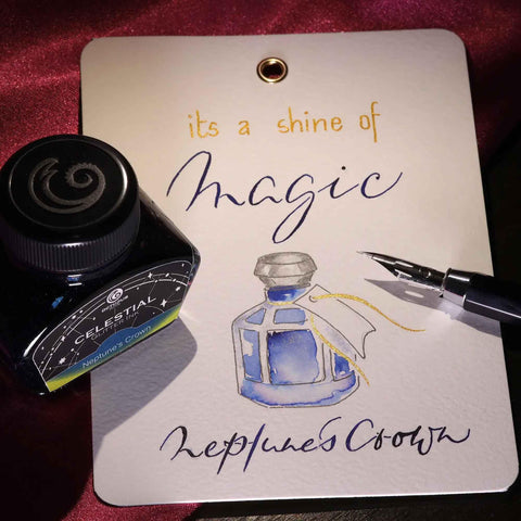 Neptune's Crown Celestial Glitter Ink