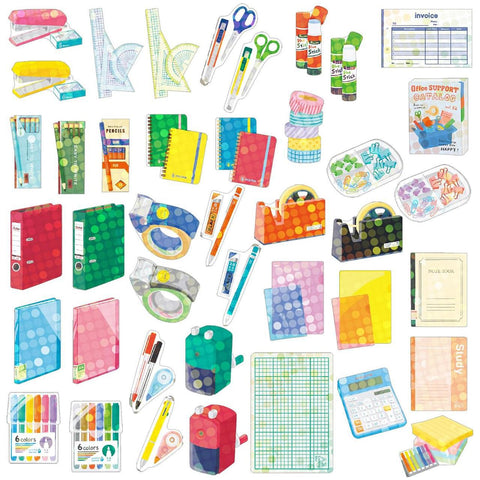 Office Supplies Hako Seal Stickers