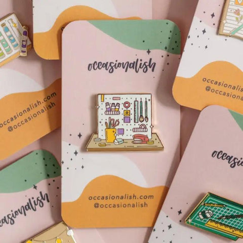 Creative Corner Enamel Pin