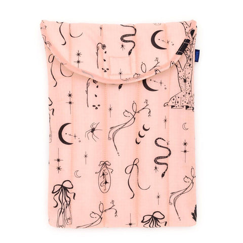 Puffy Laptop Sleeve: Ballet Icons