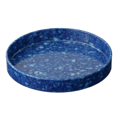 Marble Circle Desk Trays