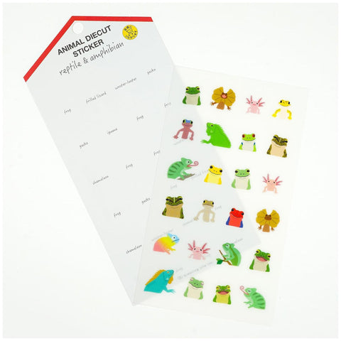 Reptiles + Amphibians Sticker Sheet
