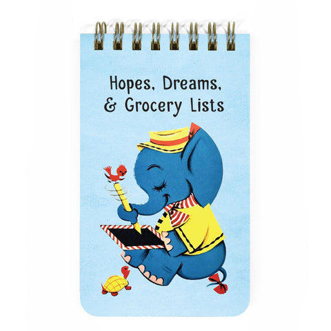 Hopes, Dreams + Grocery Lists Notepad