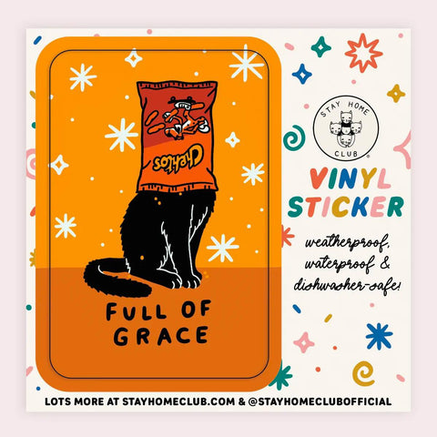 Full of Grace Sticker