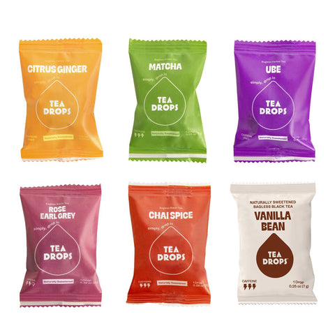 Single Serve Tea Drops Packet