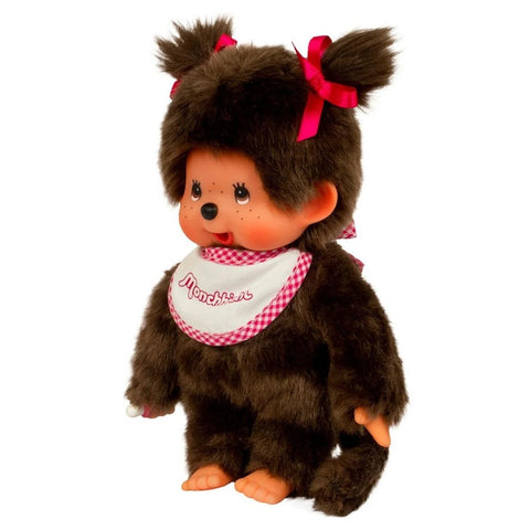 Monchhichi Classic Pink Girl Plush