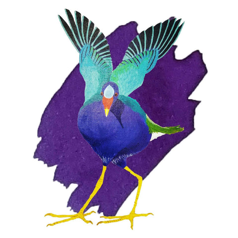 Purple Gallinule Purple Ink