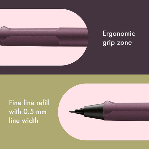 LAMY Safari Mechanical Pencil, Violet Blackberry
