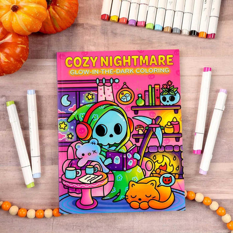 Cozy Nightmare GID Coloring Book