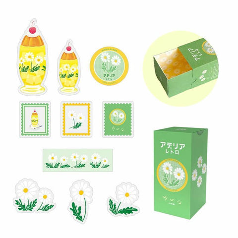 Aderia Retro Sticker Flakes