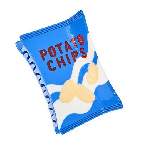 Potato Chip Bag Hair Claw