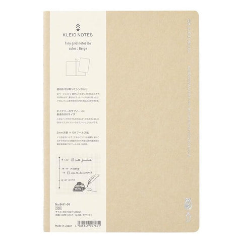 2mm Grid Notebooks, Light Colors