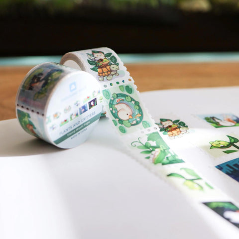 Plants + Critters Stamp Washi Tape