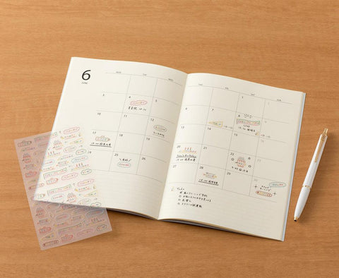 Text Anniversary Sticker Sheet
