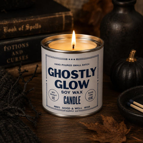 Ghostly Glow Candle