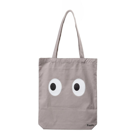 Grey Eyes Tote Bag