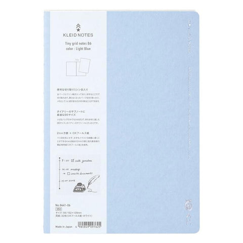 2mm Grid Notebooks, Light Colors