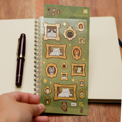 Meowster Piece Sticker Sheet
