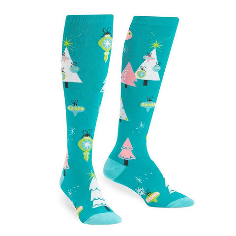 Holly Jolly Christmas Knee High Socks