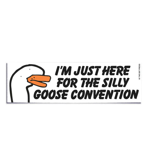 Silly Goose Convention Bumper Sticker