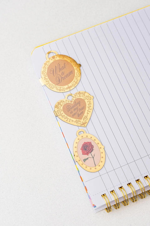 Locket Magnetic Bookmarks