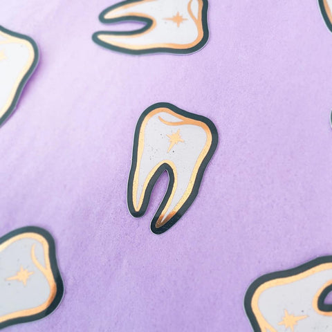 Magic Tooth Metallic Filler Sticker