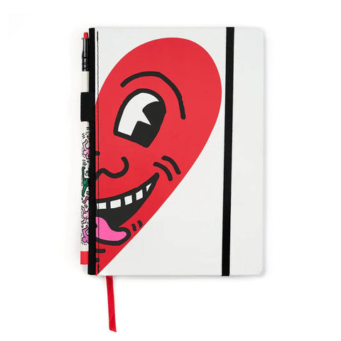 Blackwing x Keith Haring "Smiling Heart" Notebook