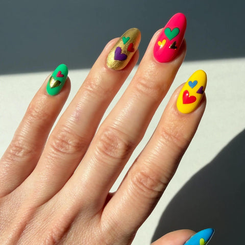 Just Hearts Art Stickers