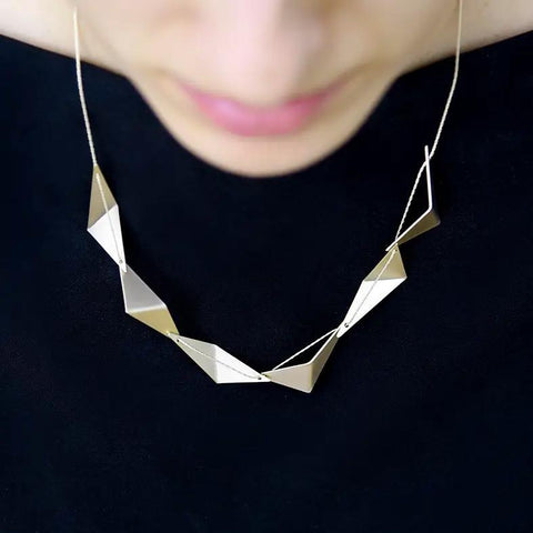 Pleats Necklaces