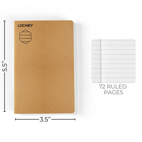 Pocket Ruled Notebook