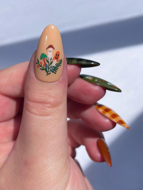 Toadstool Nail Art Stickers