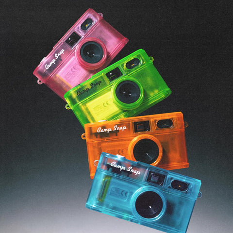 Camp Snap 2 Screen-Free Digital Camera, Blue Rush