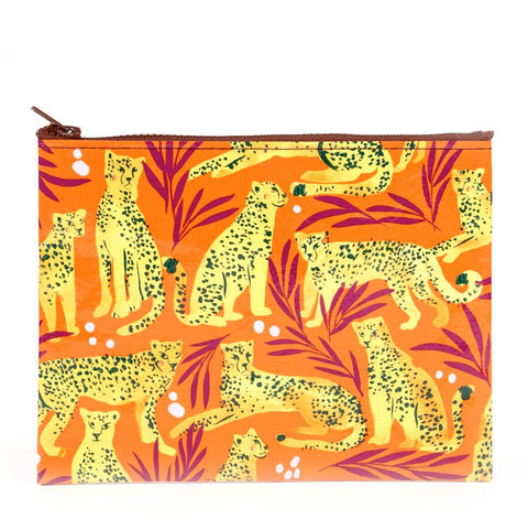 Cheetah Zipper Pouch