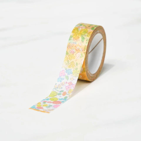 Yellow Flowers Washi Tape