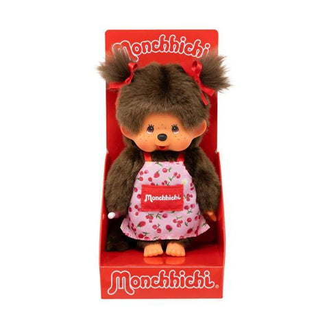 Monchhichi Flower Apron Girl Plush
