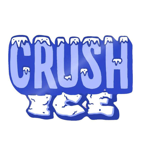 Crush Ice Sticker
