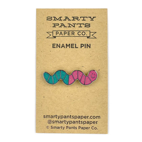 Gummy Worm Enamel Pin
