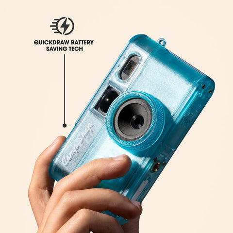 Camp Snap 2 Screen-Free Digital Camera, Blue Rush