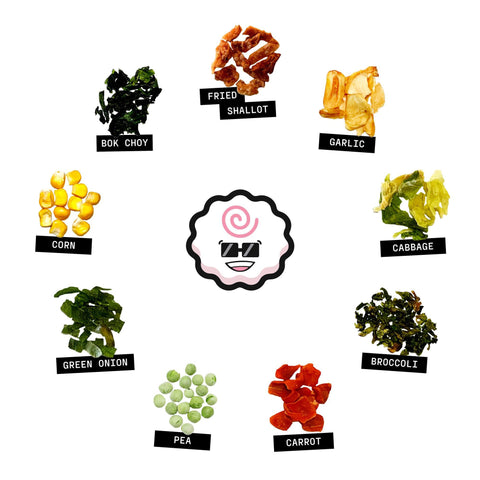 No Fungus Among Us Dried Ramen Toppings