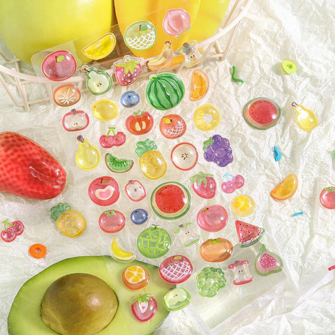 Kyururun Fruit Stickers