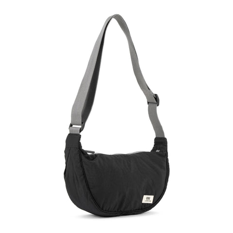 Farringdon Half Moon Bag, Black