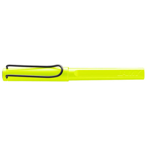 LAMY Safari Rollerball Pen, Neon Yellow