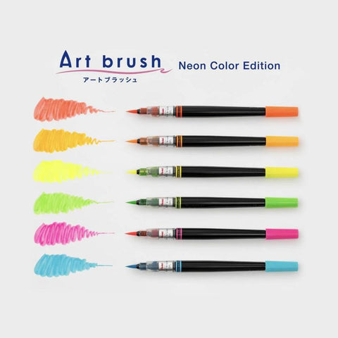 Neon Color Brush Pens
