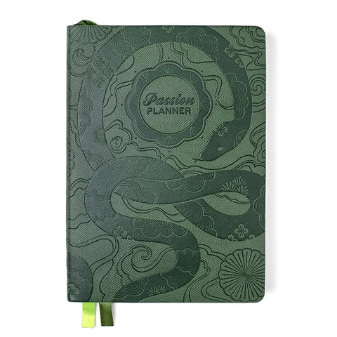 Year of the Snake Weekly 2025 Planner, Jade