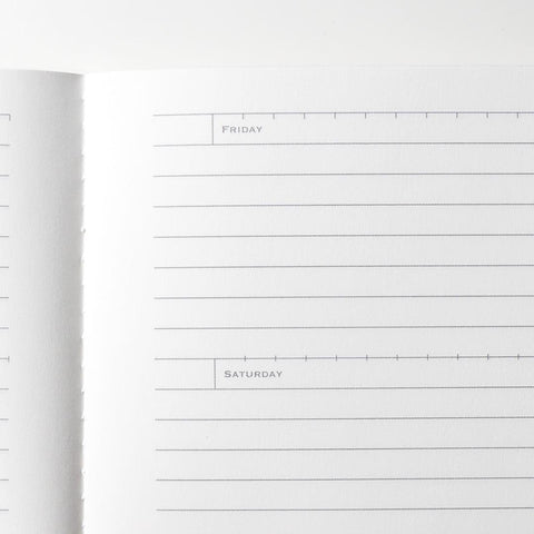 A5 6-Month Undated Planner Notebook
