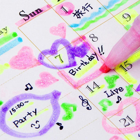 KIRARICH Glitter Highlighters