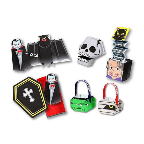 Halloween Playing Origami Paper