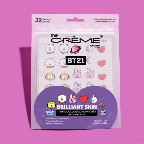 BT21 Brilliant Skin Hydrocolloid Acne Patches
