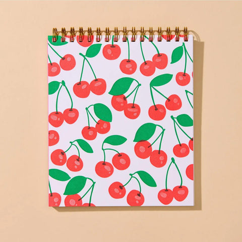 Cherries Letterpress Doodlebook